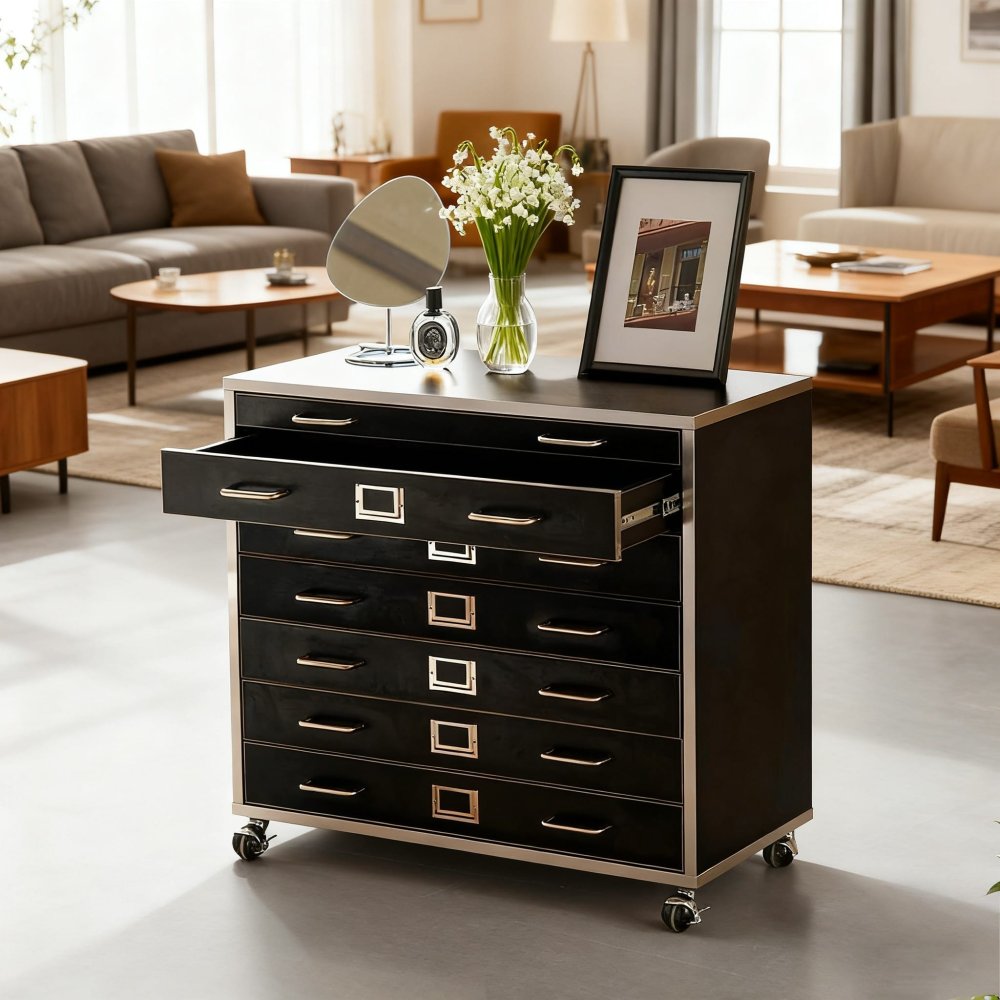 Modern Design High Quality 6 Drawer Office Filing Cabinet 