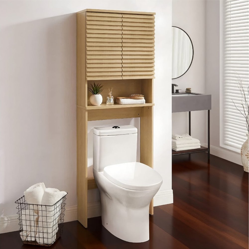 Modern Minimalist Design Bathroom Shelf Over The Toilet Bathroom Storage Cabinet