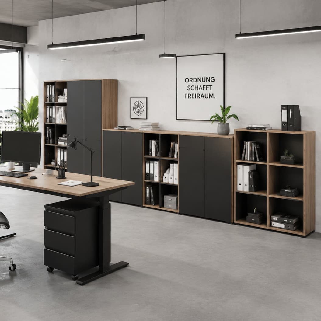 Open File Organizer with 6 Compartments - image 6