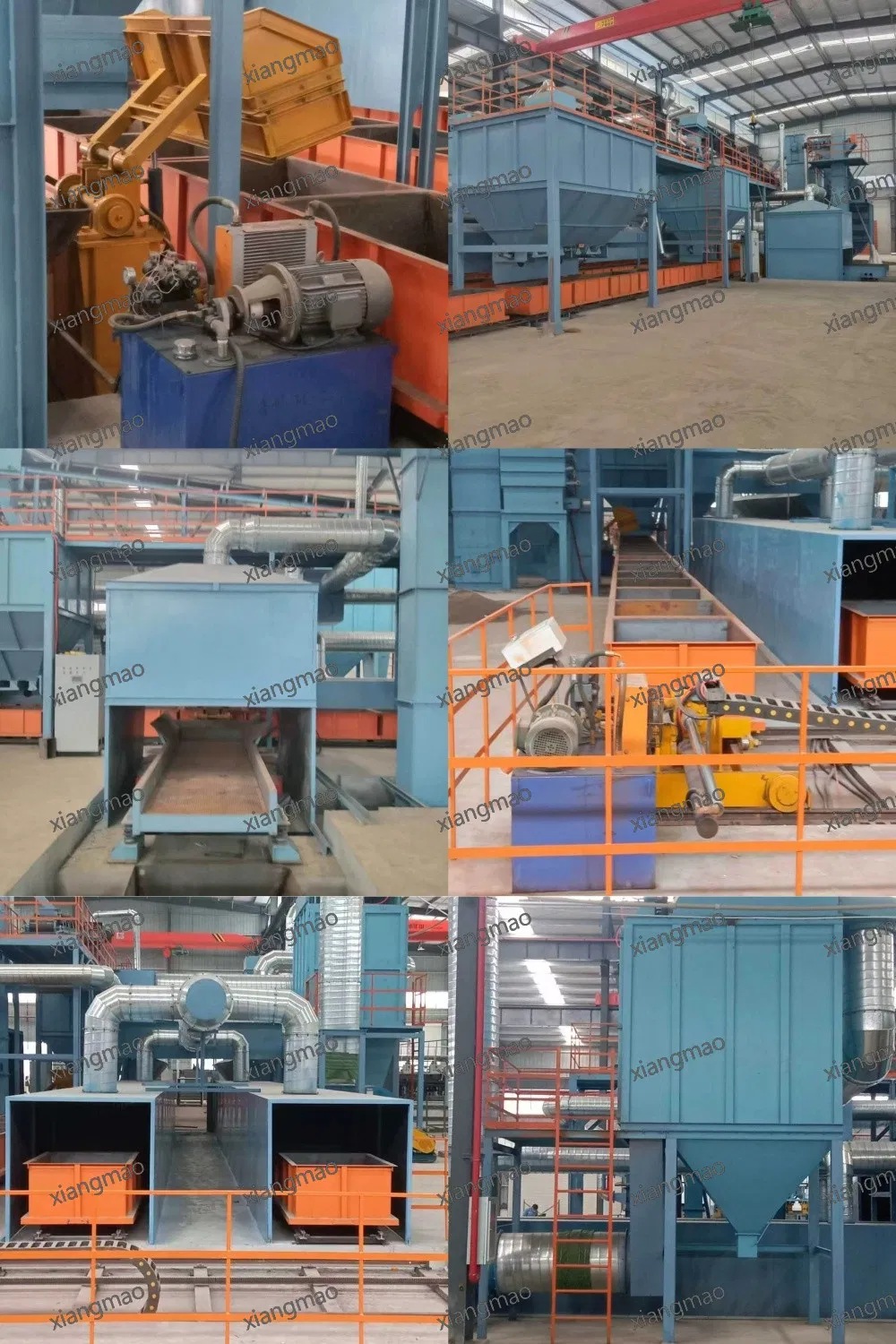 XM-F4 Coated Sand Shell Core Casting Production Line
