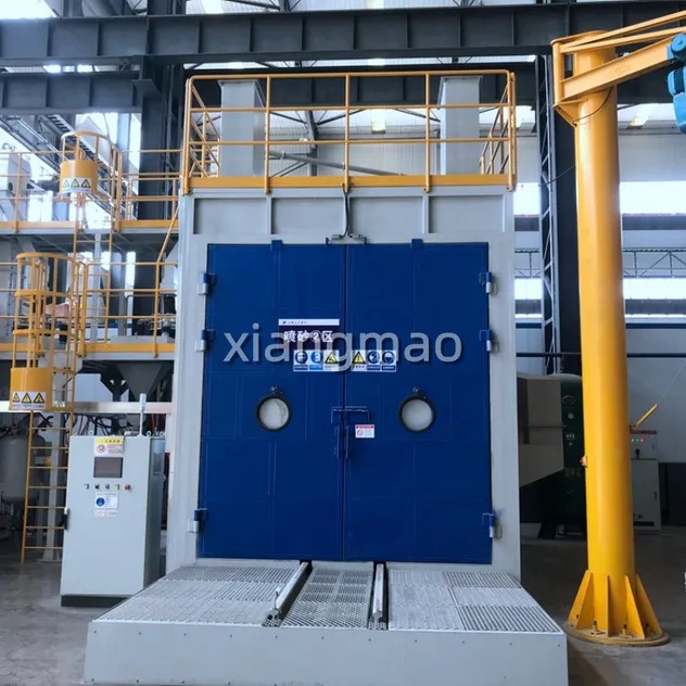 S Series Sand Blasting Room with Automatic Abrasive Recovery
