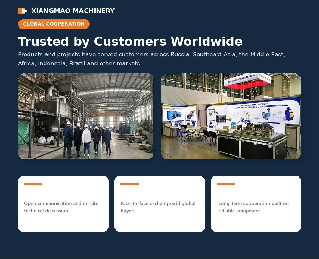 XM-F4 Coated Sand Shell Core Casting Production Line