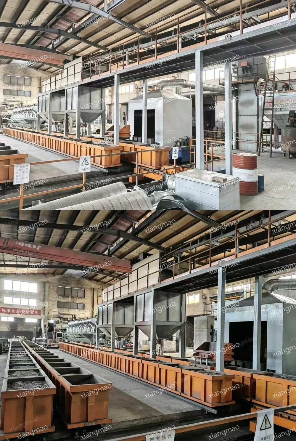 XM-F4 Coated Sand Shell Core Casting Production Line
