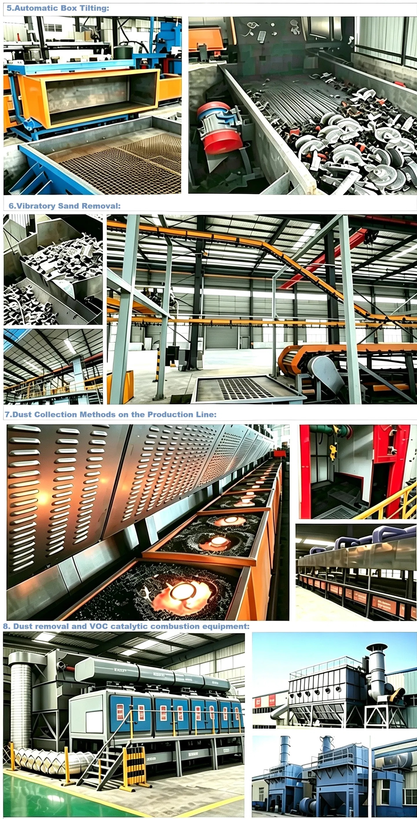 XM-F4 Coated Sand Shell Core Casting Production Line