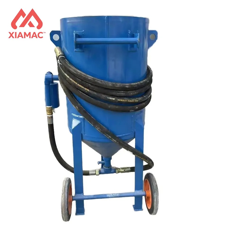 DB500 and DB800 Portable Dustless Wet Sandblasting Machine