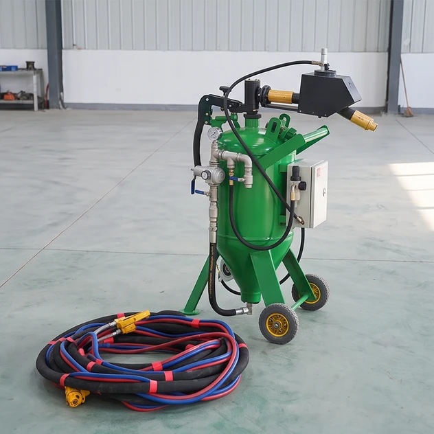 DB500 and DB800 Portable Dustless Wet Sandblasting Machine