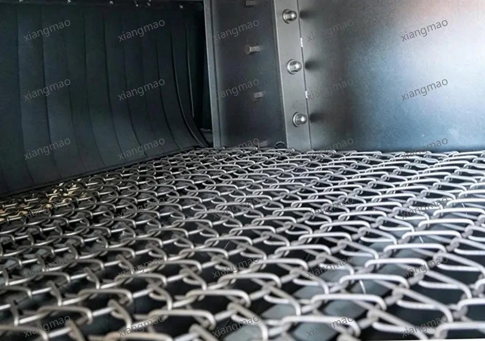 Automatic Wire Mesh Belt Sand Blasting Equipment Shot Blasting Machine
