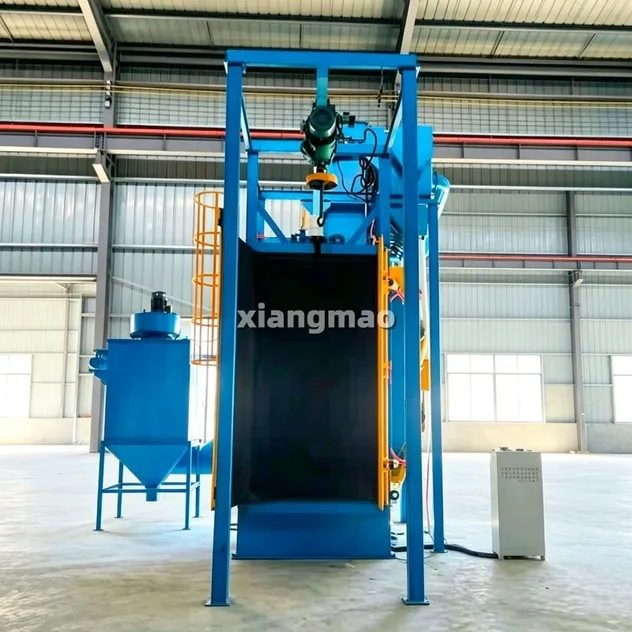 Q3750 Single Hook Shot Blasting Machine for Casting Forging Steel Structure Cleaning
