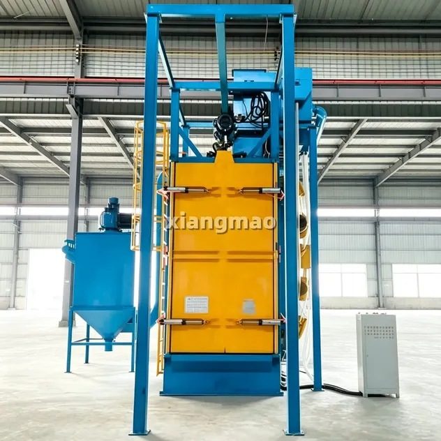 Q3750 Single Hook Shot Blasting Machine for Casting Forging Steel Structure Cleaning