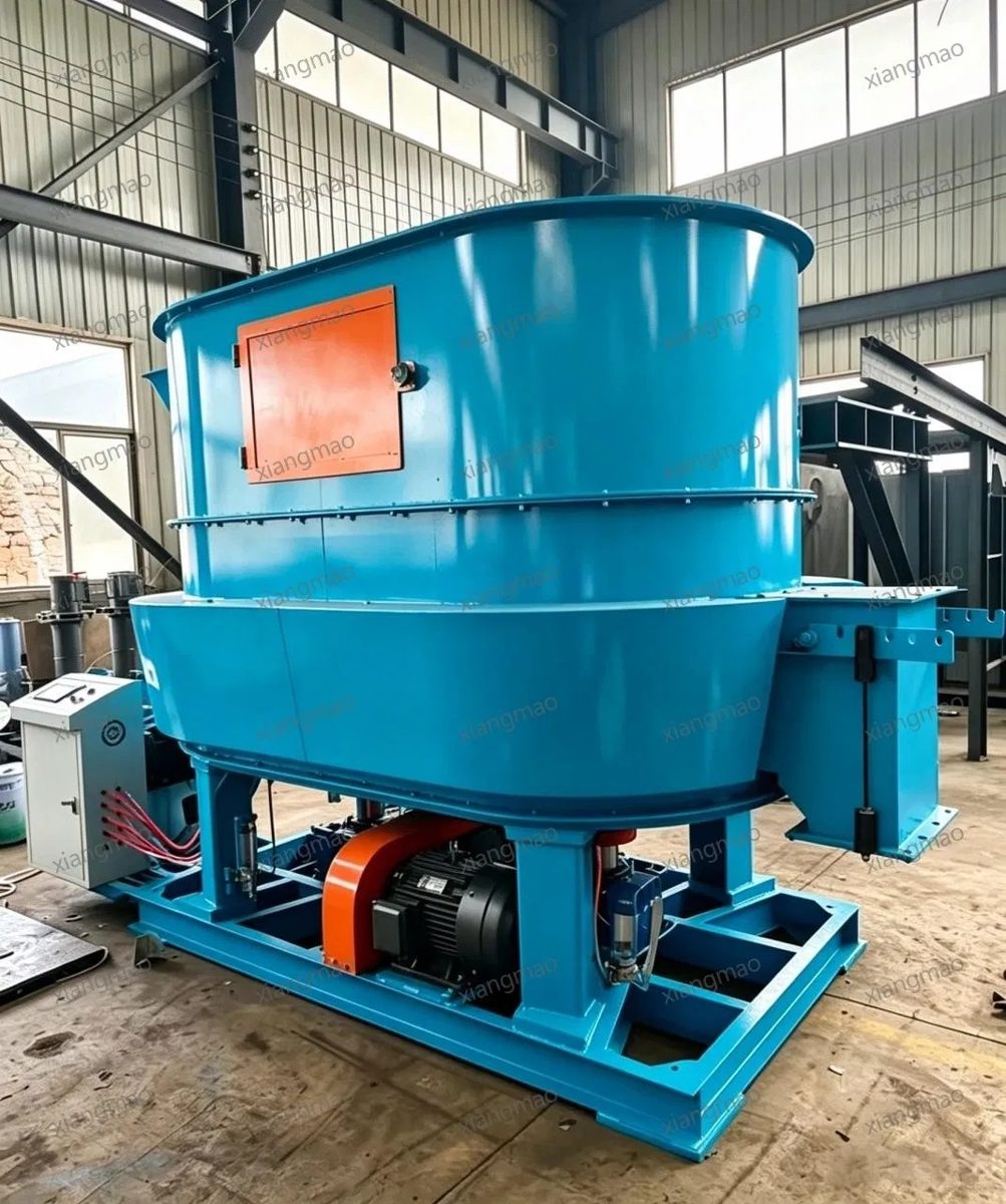 High-Efficiency Double-Axle Stirring Cooler for Industrial Green Sand Casting Molding Line Use
