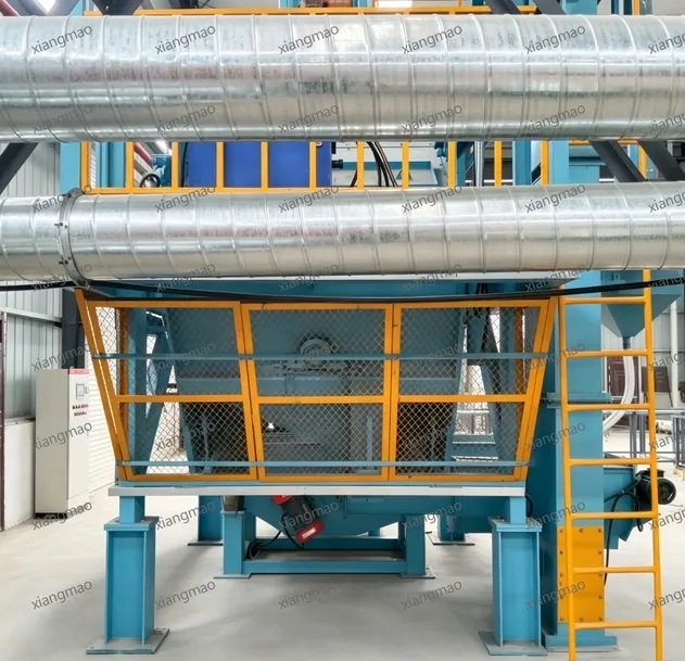 Tilt Drum Type Shot Blasting Machine for Castings Forgings and Heat Treatment Parts
