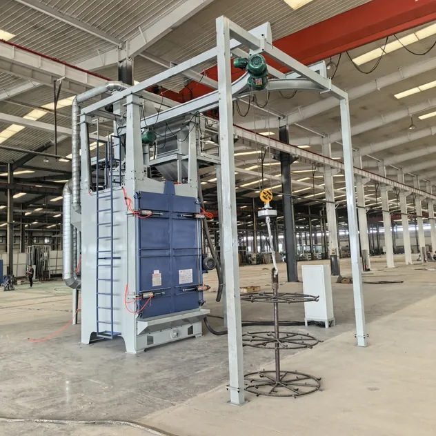 Shot Blast Machine and Sandblasting Equipment/Hook Type Shot Blasting Machine/Over Head Hanger/Hanger Shot Blast Machine/Sandblast Machinery/Sand Blaster