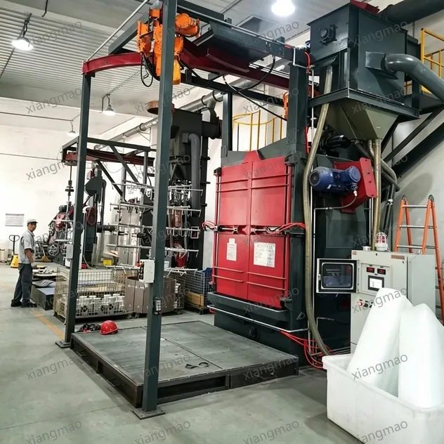 Advanced Q376 Hook Shot Blasting Machine for Efficient Surface Cleaning