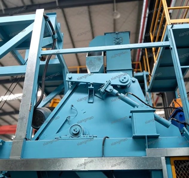 Tilt Drum Type Shot Blasting Machine for Castings Forgings and Heat Treatment Parts
