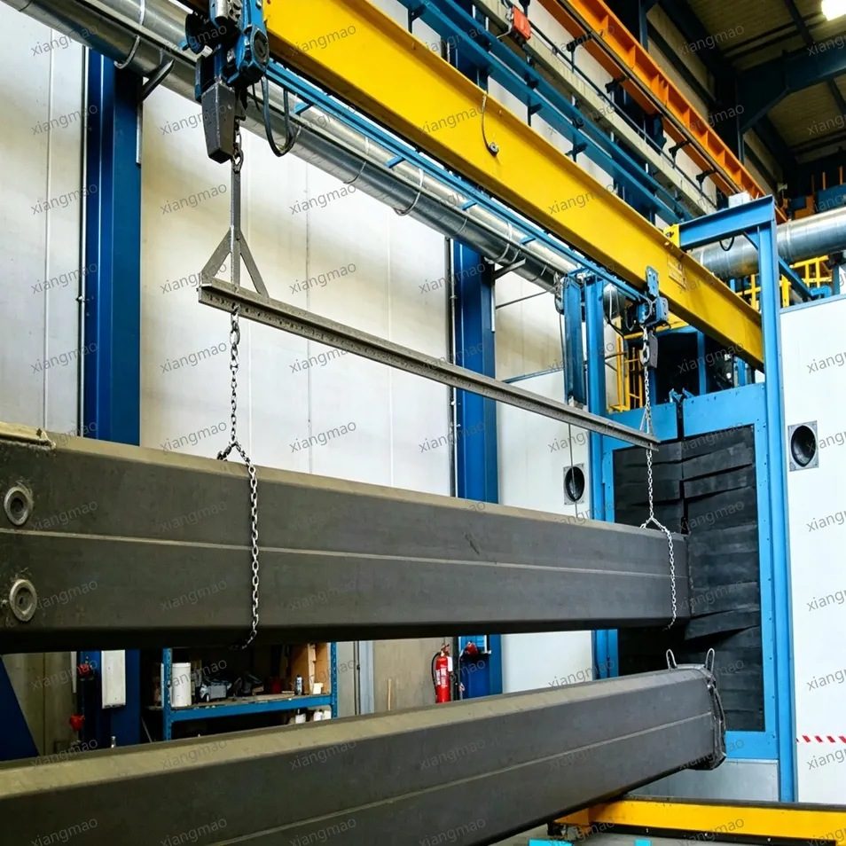 Advanced Q37 Overhead Conveyor Shot Blasting System for Efficient Finishing