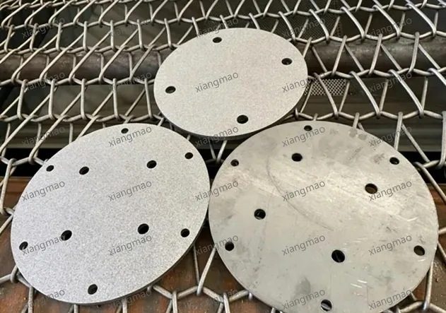 Automatic Wire Mesh Belt Sand Blasting Equipment Shot Blasting Machine