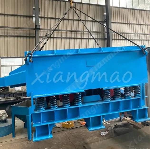 Automatic Resin Sand Shakeout Machine, Vibratory Sand Knockout Equipment for Complete Foundry Resin Sand Reclamation Line