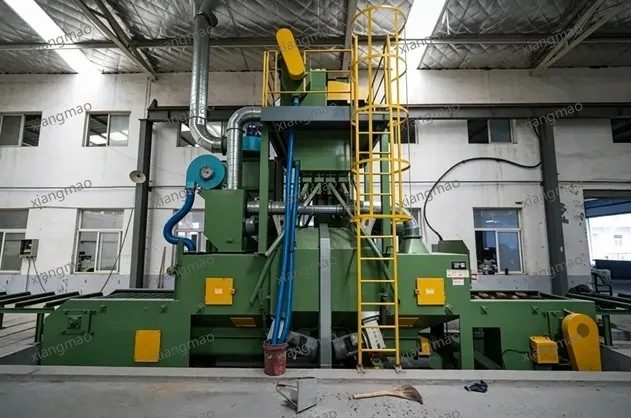 Automatic Wire Mesh Belt Sand Blasting Equipment Shot Blasting Machine