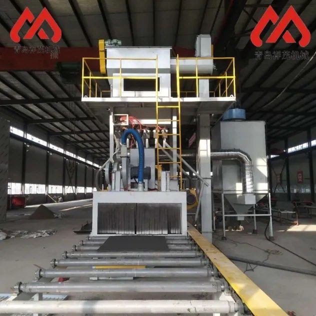 Advanced Through-Feed Shot Blasting Machine with Roller Conveyor System/Continuous Feed Shot Blasting Machine/Through Shot Blasting Machine Can Form Production