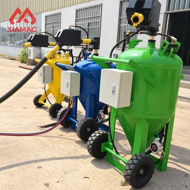Portable Dustless Wet Sandblasting Machine Pressure Sand Blaster Abrasive Blasting Equipment for Rust Paint Removal Metal Surface Cleaning