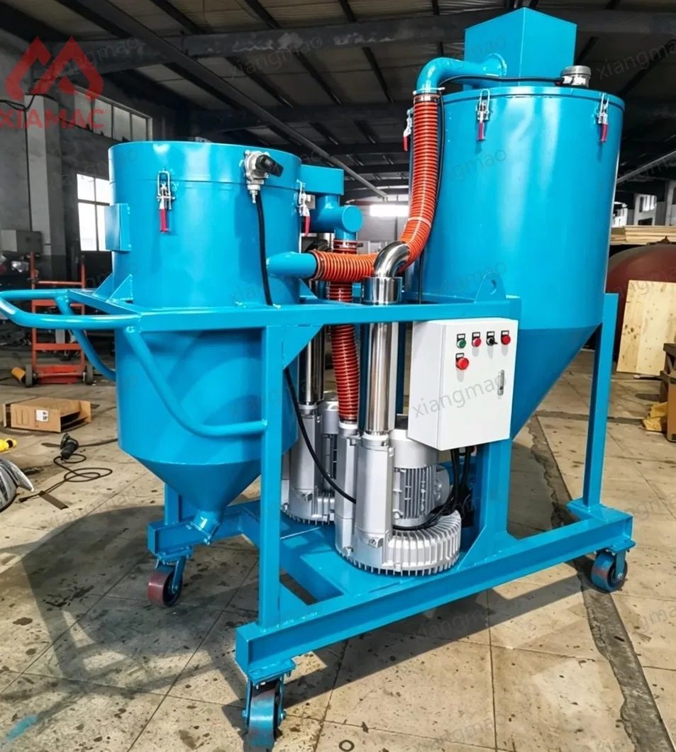 Water Jet Steel Shot Dustless Sand Blasting Machine with Burnishing and Engine/Motor for Car Repair Painting Removal