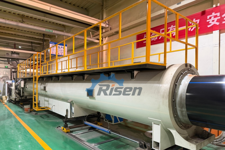 Large Diameter 400–800mm HDPE Pipe Extrusion Line