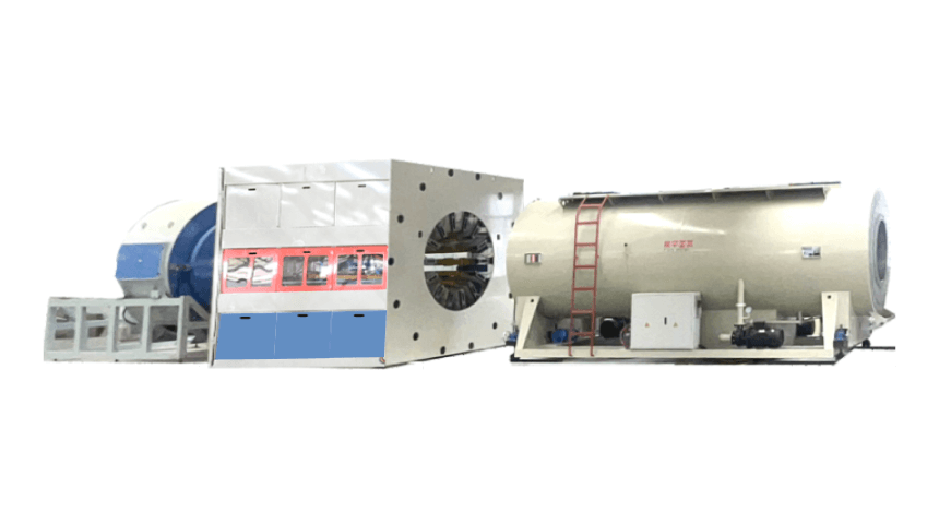 PE Insulated Outer Sheath Pipe Extrusion Line with Vacuum Sizing (DN90–2000mm)