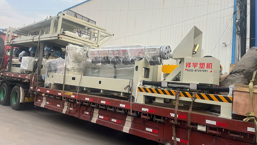 3PE Anticorrosive Steel Pipe Production Line has been delivered to Kyrgyzstan
