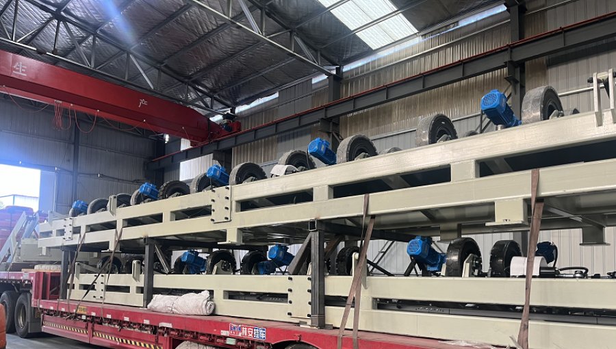 TPEP Anticorrosive Pipe Production Line (DN600–2540mm) has been delivered to Uzbekistan