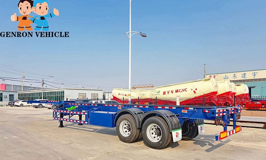 Heavy 20ft Containers on a Chassis: Mounting Position and Axle-Load Checks