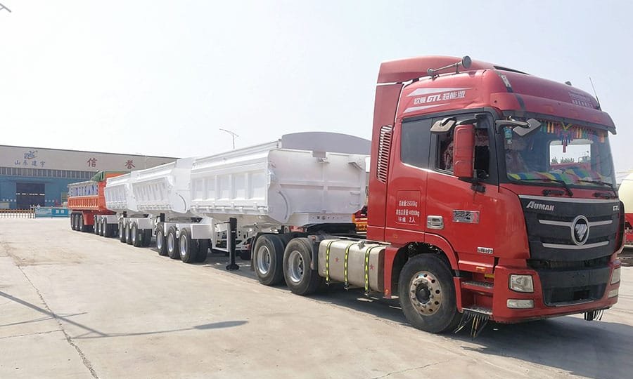 Super Link Side Tipper Trailer Guide | 80 Ton 3+3 Axle B-Double