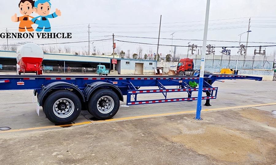 Chassis for 20-Foot ISO Tank Containers: Frame Supports, Load Cases and Fit Checks