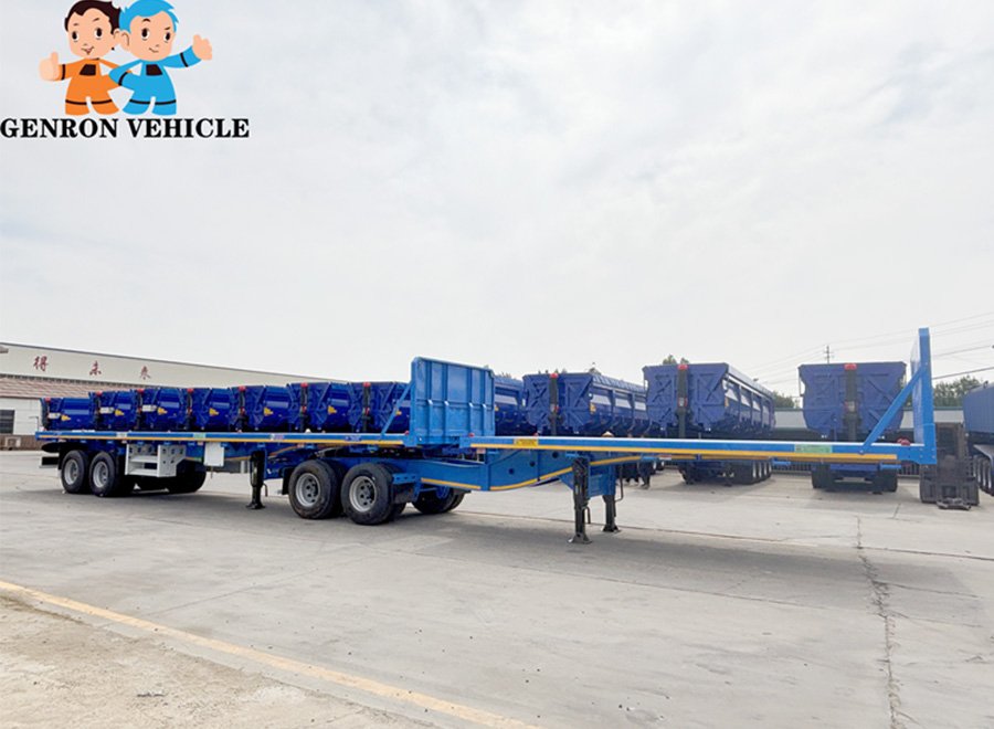 Super Link Flatbed Semi Trailer