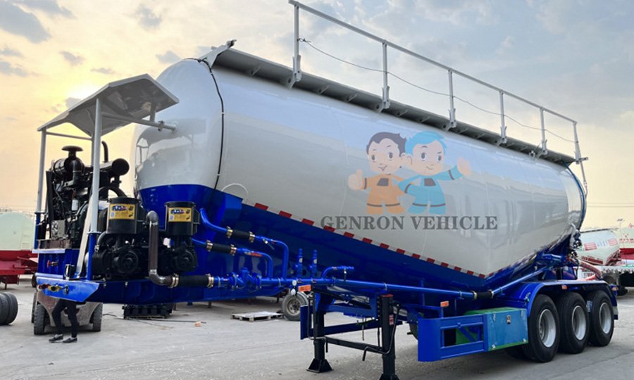 10 unit Bulk Cement carrier tanker Trailers/Carriers Export to The Philippines