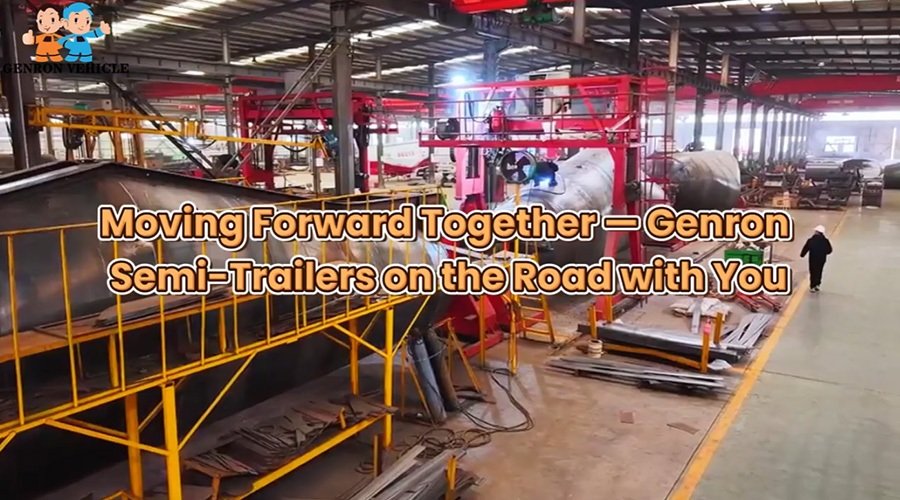 Moving Forward Together — Genron Semi-Trailers on the Road with You