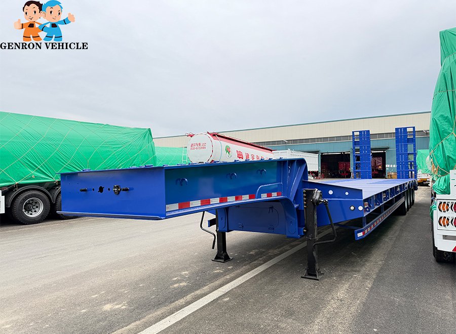 70-80 Ton Heavy Duty Lowbed Trailer