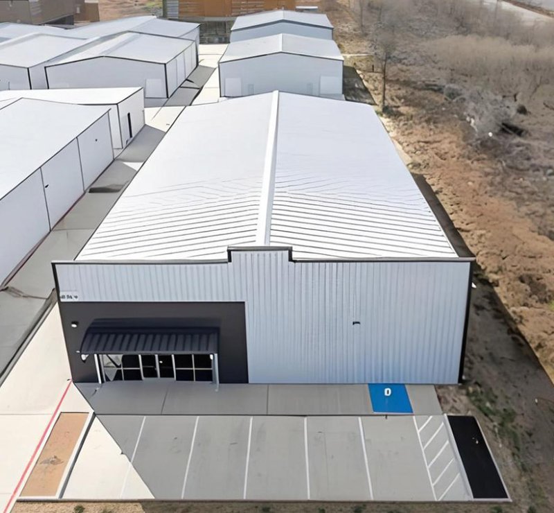 Prefabricated Industrial Steel Workshop