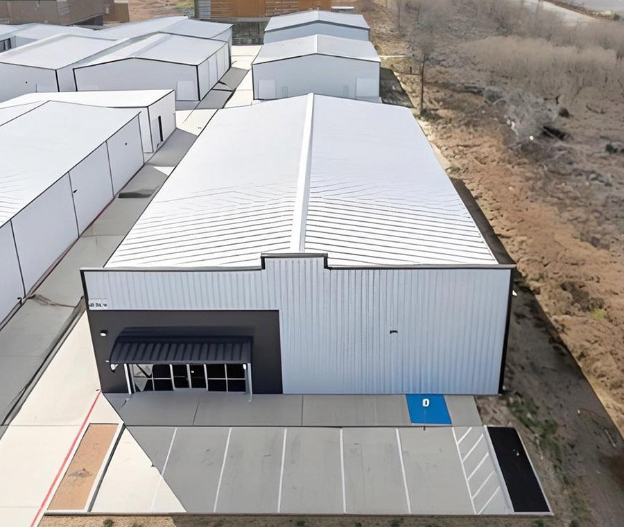 Prefabricated Industrial Steel Workshop