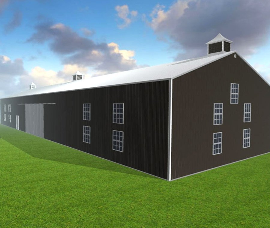 Steel Structure Cow Shed Create a Healthier and Safer Place for Livestock
