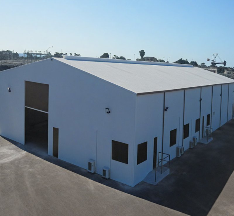 Light Fabrication Steel Structure Buildings Workshop Construction Management