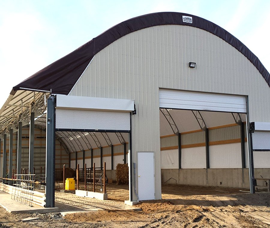 Multi-Purpose Modular Steel  Cow Shed for Tropical Farms | Foshan Ganyo Steel Structure