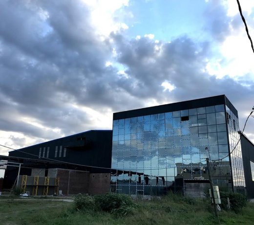 Steel Construction Works of Shop & Office Completed in the Buenos Aires