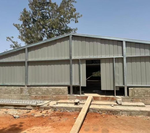 720㎡Steel framework chicken house for Senegal