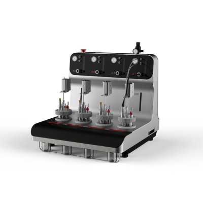 Benchtop Parallel Bioreactor glass 1L vessel 