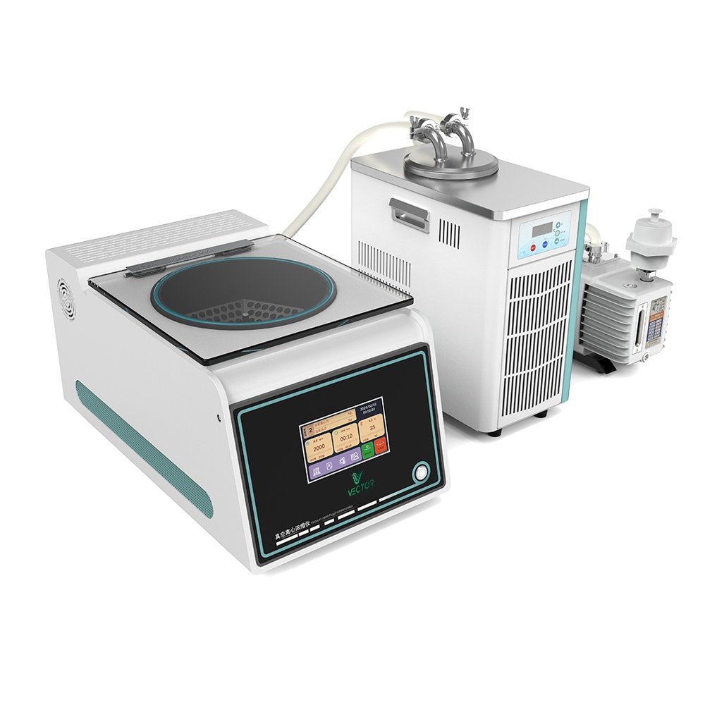 centrifugal vacuum concentrator with touch screen