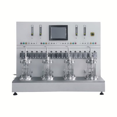 Benchtop Multiple glass Bioreactor tank