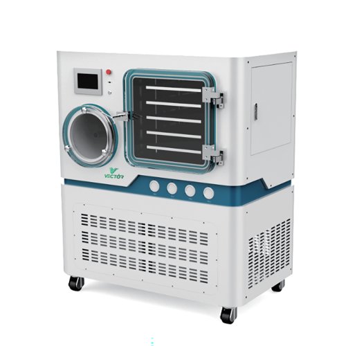 Silicone oil-heated freeze-dryer