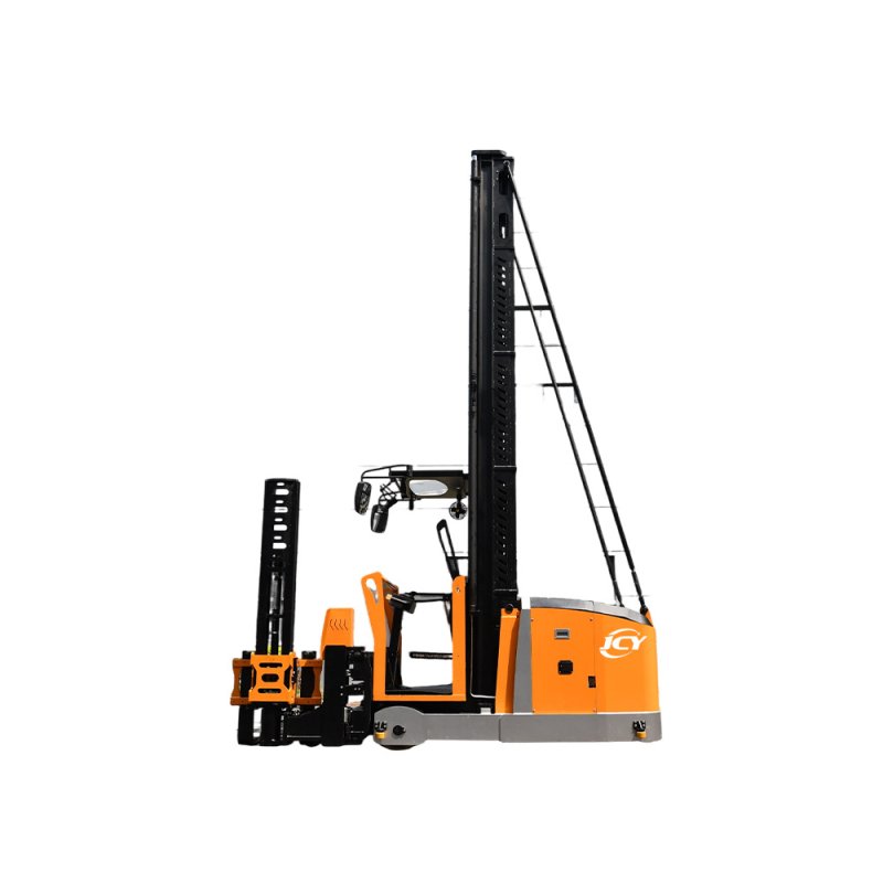3-way Stacker Forklift (people go up)