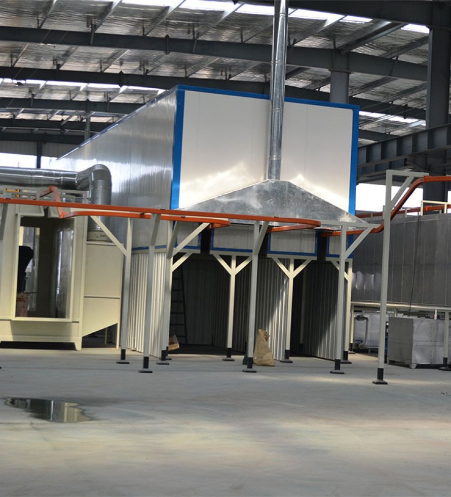 Pretreatment System for Powder Coating Line