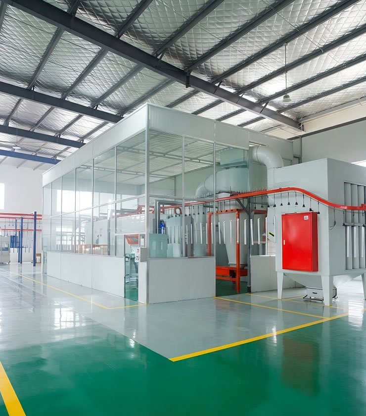 Dust-Free Automatic Powder Coating Line with Advanced Pre-Treatment in Vietnam